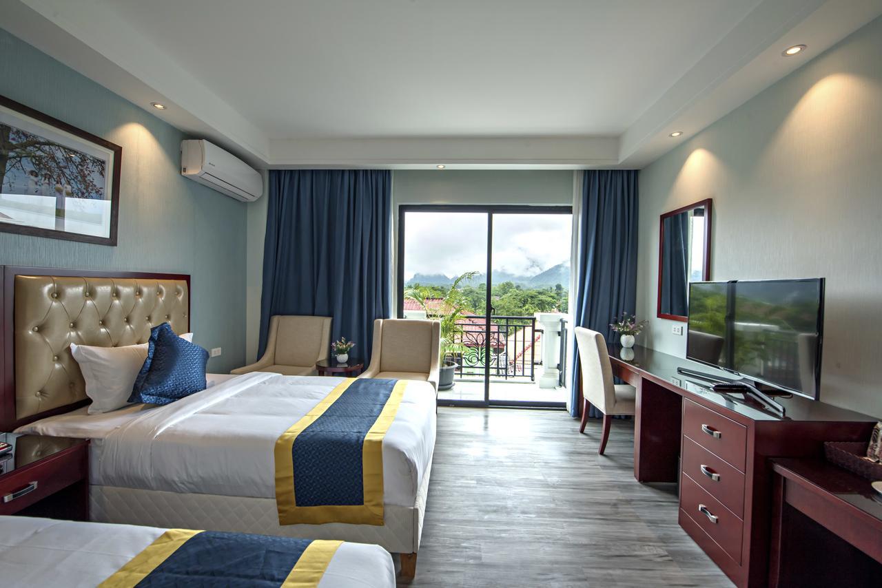 Eden De Vang Vieng Hotel Exteriör bild