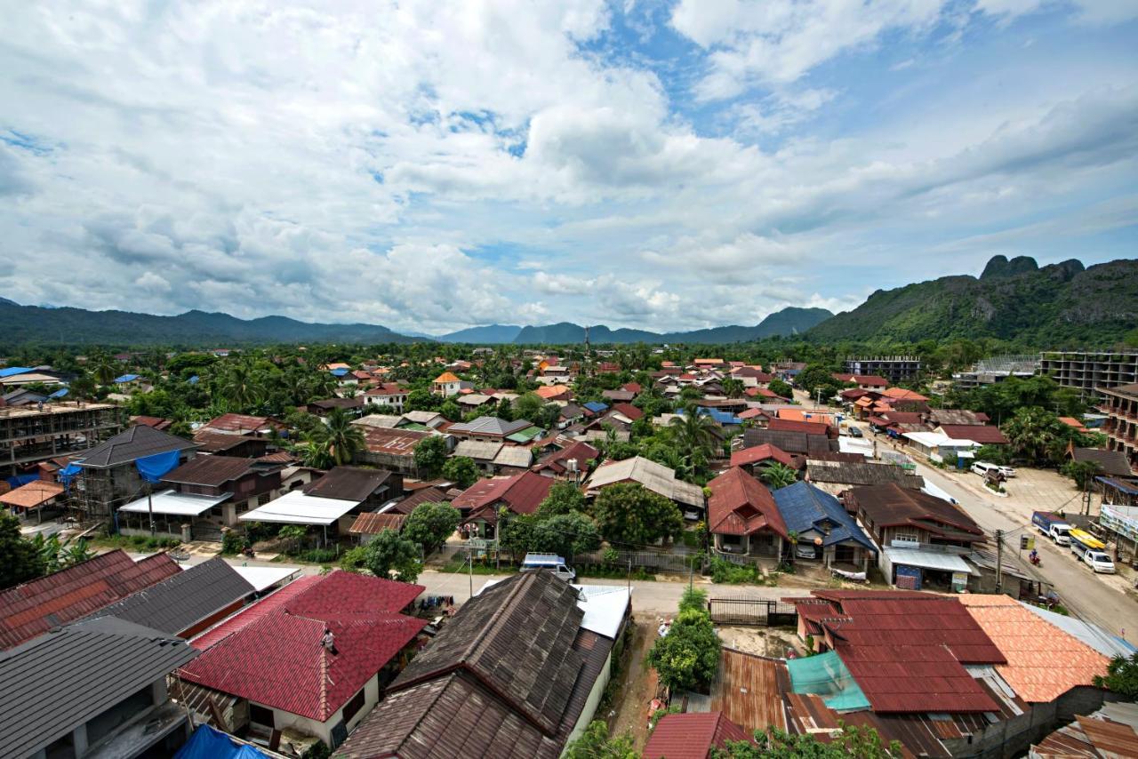 Eden De Vang Vieng Hotel Exteriör bild