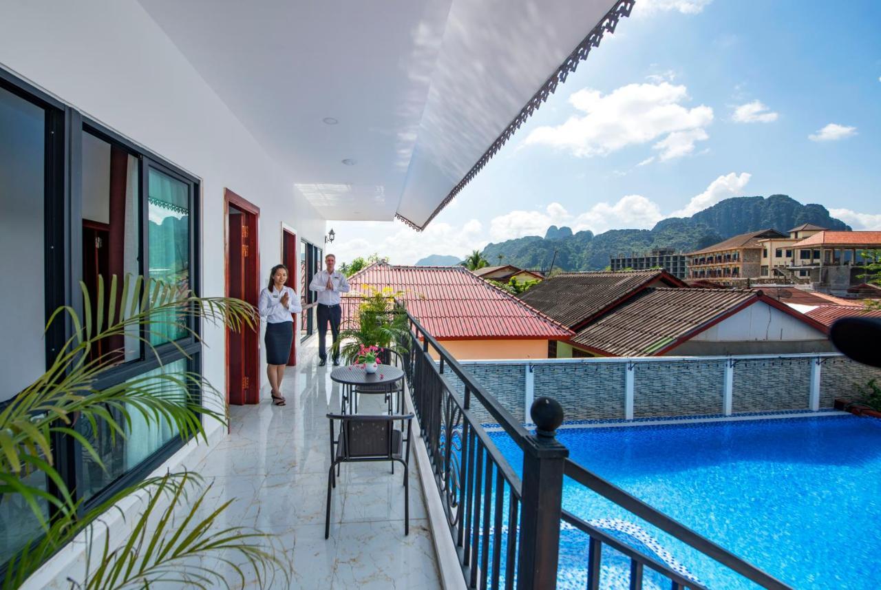 Eden De Vang Vieng Hotel Exteriör bild